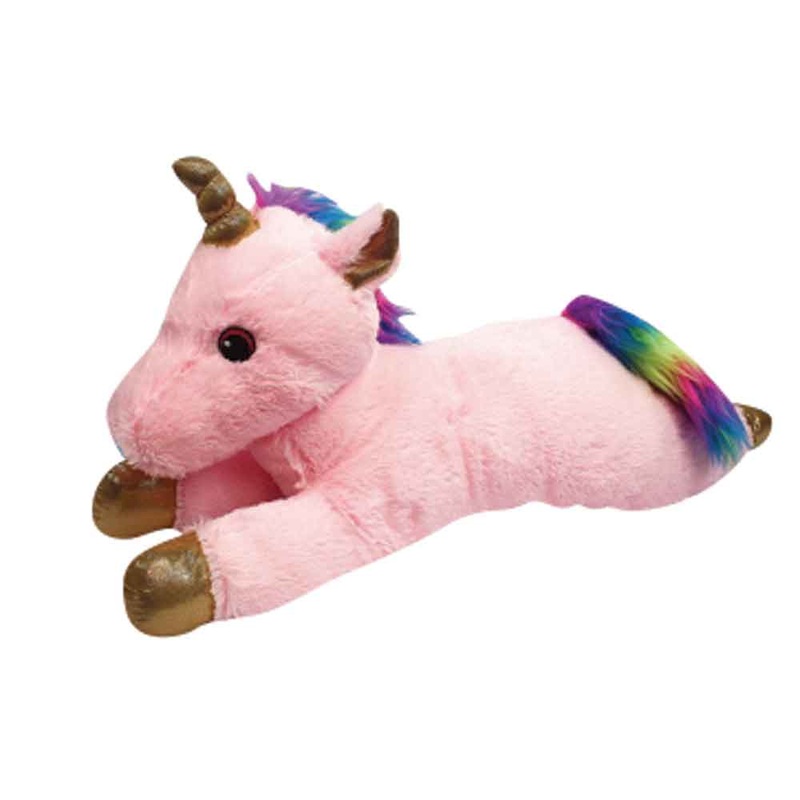 Multipet – Jumbo Unicorns Dog Toy – Assorted – 24 in