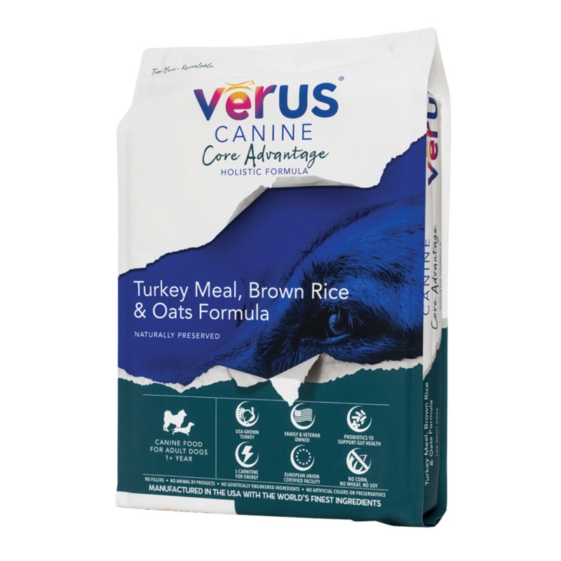 VERUS DOG FOOD – CORE ADVANTAGE – TURKEY – 25LB